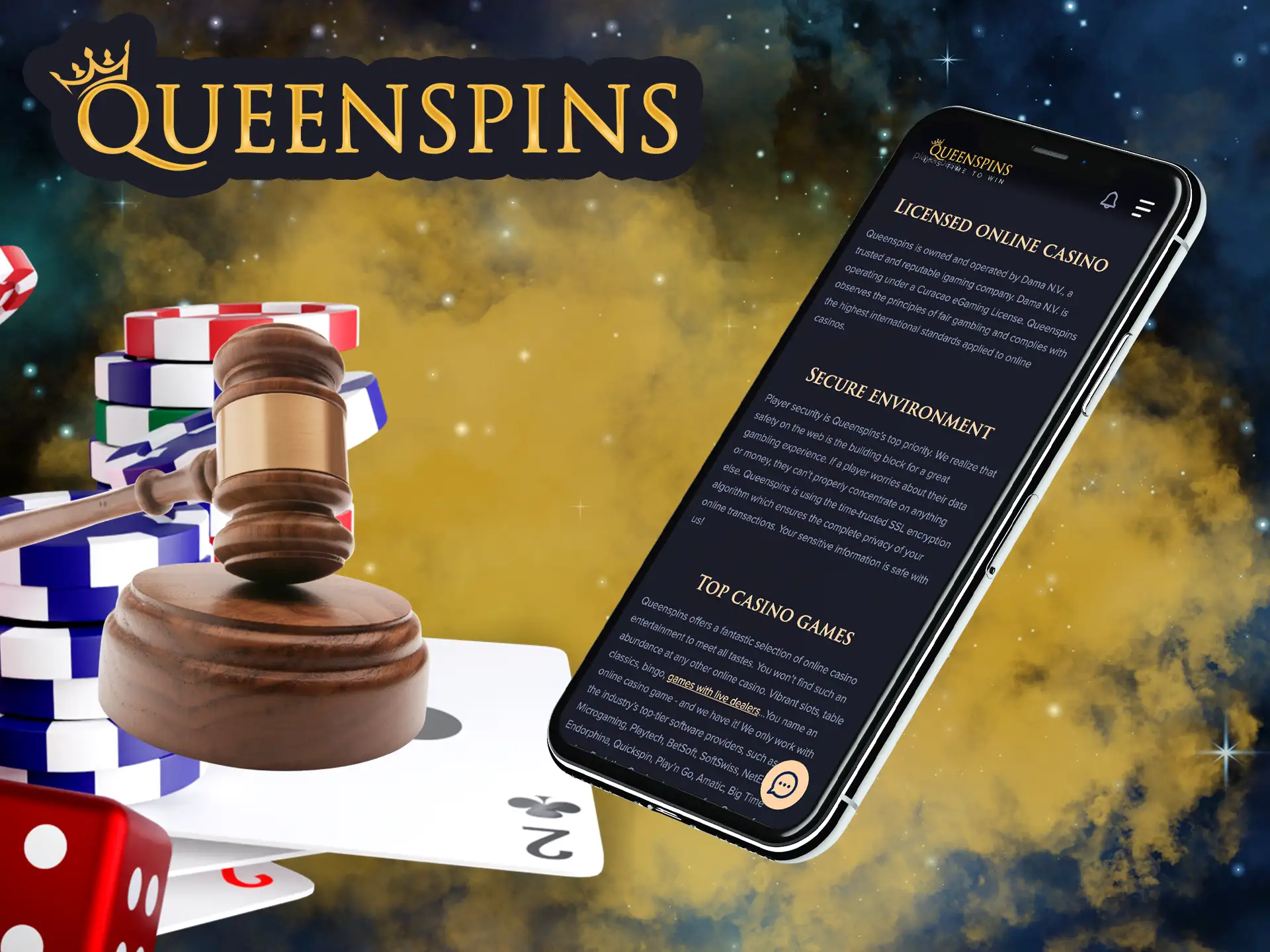 QueenSpins is licensed by Curacao, which is trusted by Australian Players, has fast and convenient payment methods.